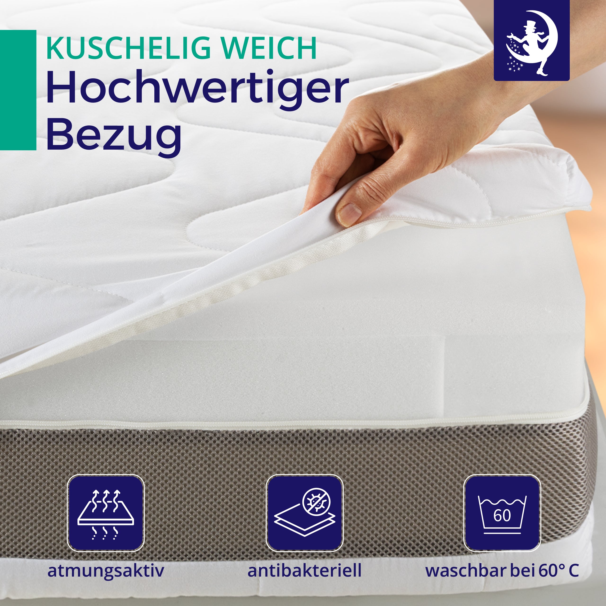 Taschenfederkernmatratze Komfort Plus 24 cm – H2