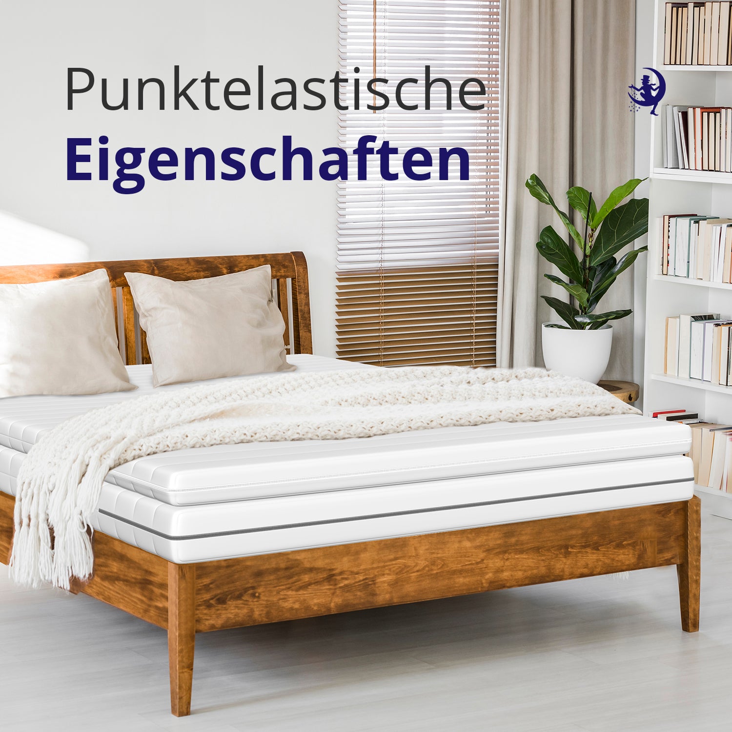 Kaltschaum Topper als stilvolle und punktelastische Matratzenauflage – ideales Upgrade für jedes Schlafzimmer